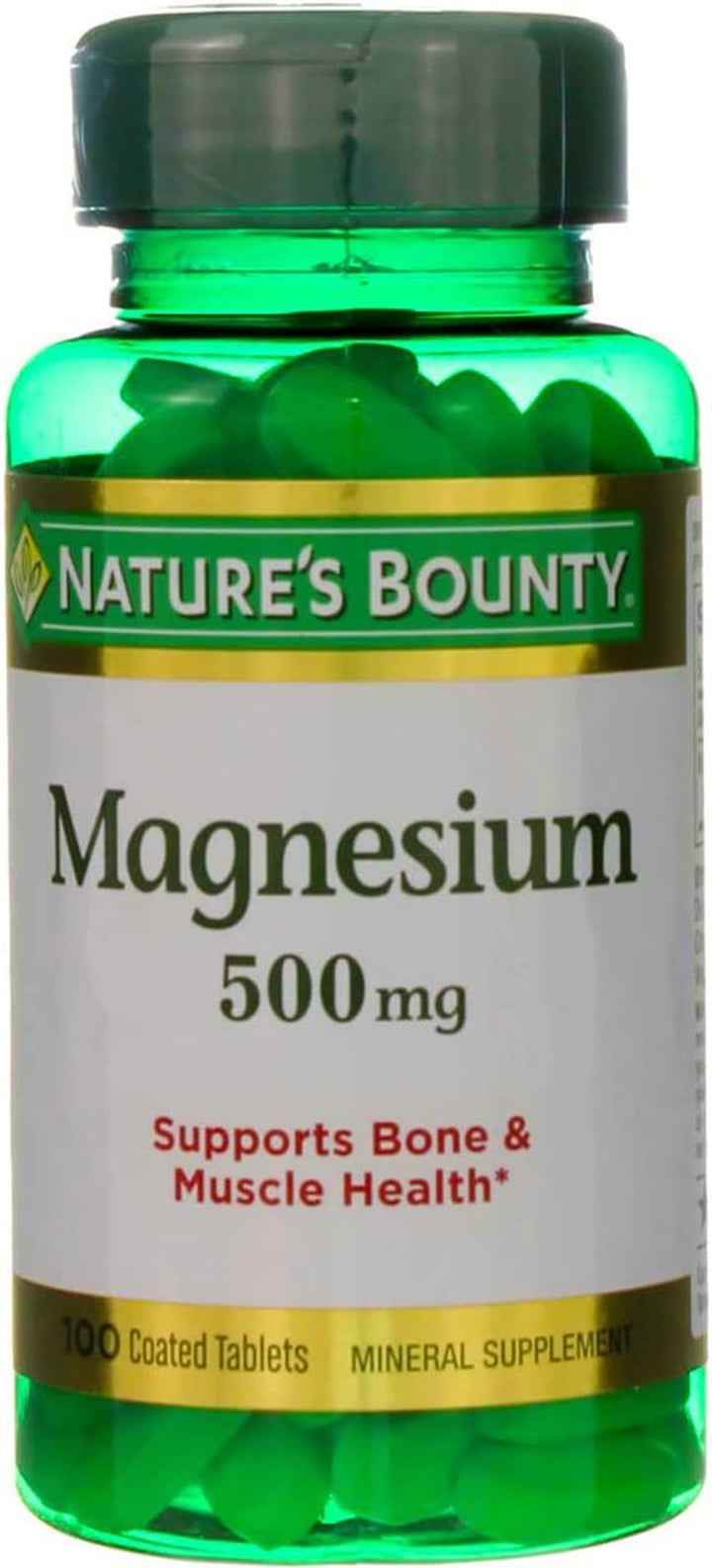 Nature'S Bounty Magnesium 500 Mg Tablets 100 Ea (Pack of 7)