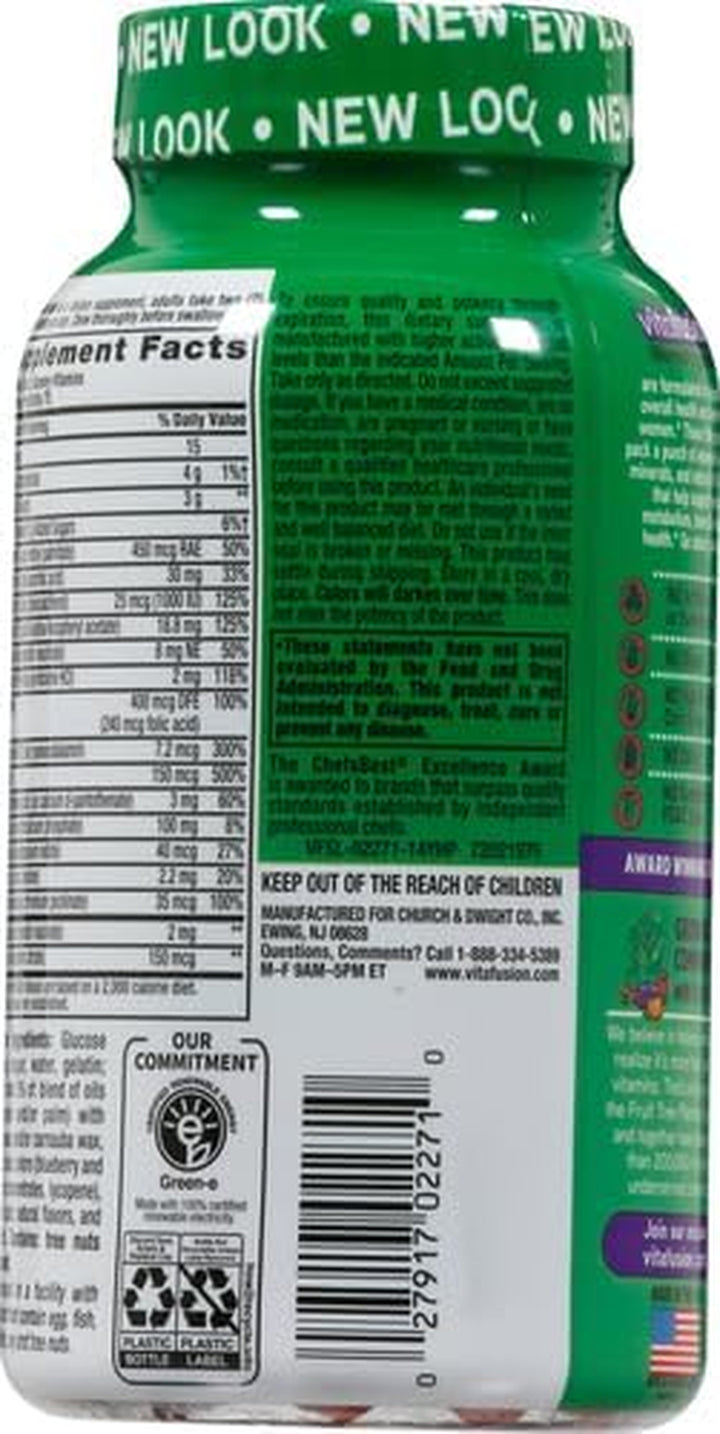 Vitafusion Adult Gummy Vitamins for Men (Berry Flavored) + Vitafusion Extra Strength Vitamin B12 Gummy Vitamins (Cherry Flavored)