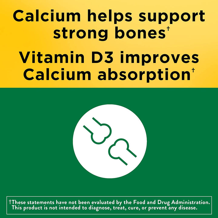 Nature Made Calcium 600 Mg with Vitamin D - 120 Tablets by Nature Made