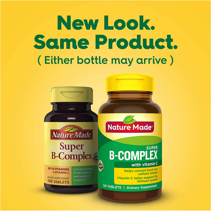 Nature Made Super B Complex Tablets, Value Size, 360 Count