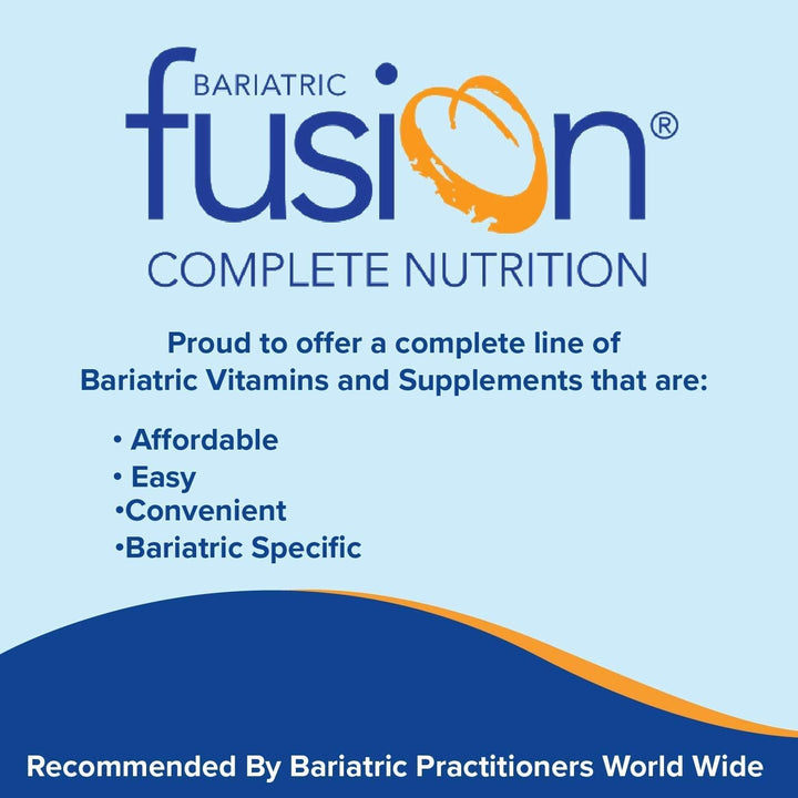 Bariatric Fusion Bariatric Calcium Chews | Caramel Calcium Citrate 500Mg with Vitamin D3 & Energy Soft Chews | Sugar Free Bariatric Vitamin Chewable | Post Gastric Bypass and Sleeve | 60 Count