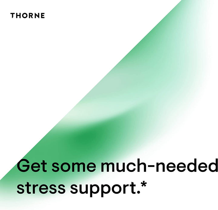 THORNE Rhodiola - Botanical Supplement for Stress Relief - Enhances Sleep, and Mental Focus - 60 Capsules