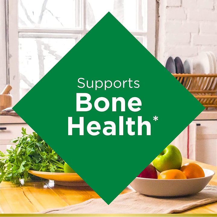 Nature'S Bounty Calcium Carbonate & Vitamin D, Supports Immune Health & Bone Health, 1200Mg Calcium & 1000IU Vitamin D3, 120 Softgels