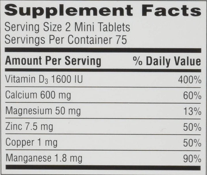 Caltrate Minis 600 plus D3 plus Minerals 150Ct and Vitafusion Women'S Multivitamin Gummies Berry Flavored 150Ct