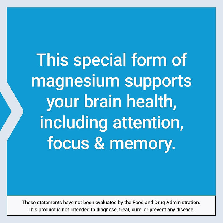 Life Extension Neuro-Mag Magnesium L-Threonate, Magnesium L-Threonate, Brain Health, Memory & Attention, Gluten Free, Vegetarian, Non-Gmo, 90 Vegetarian Capsules