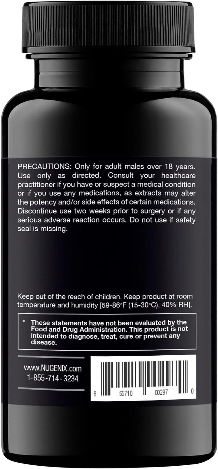 Nugenix Cortisol Control - Cortisol Manager and Adrenal Support Supplement for Men, 60 Capsules