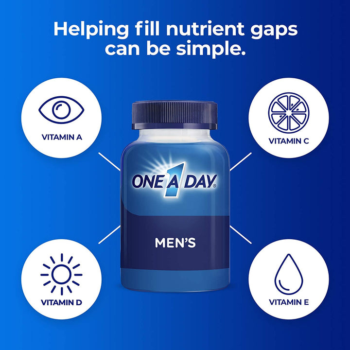 ONE a DAY Bundle Men’S Multivitamin 200 Count Tablets Cognitive Supplement, 30 Capsules