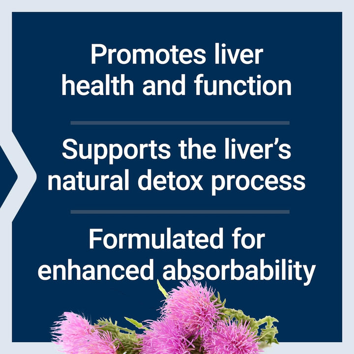 Life Extension Advanced Milk Thistle - with Silybin, Phosphatidylcholine and Other Phospholipid - for Liver, Kidney Health & Detox - Non-Gmo, Gluten-Free -120 Softgels