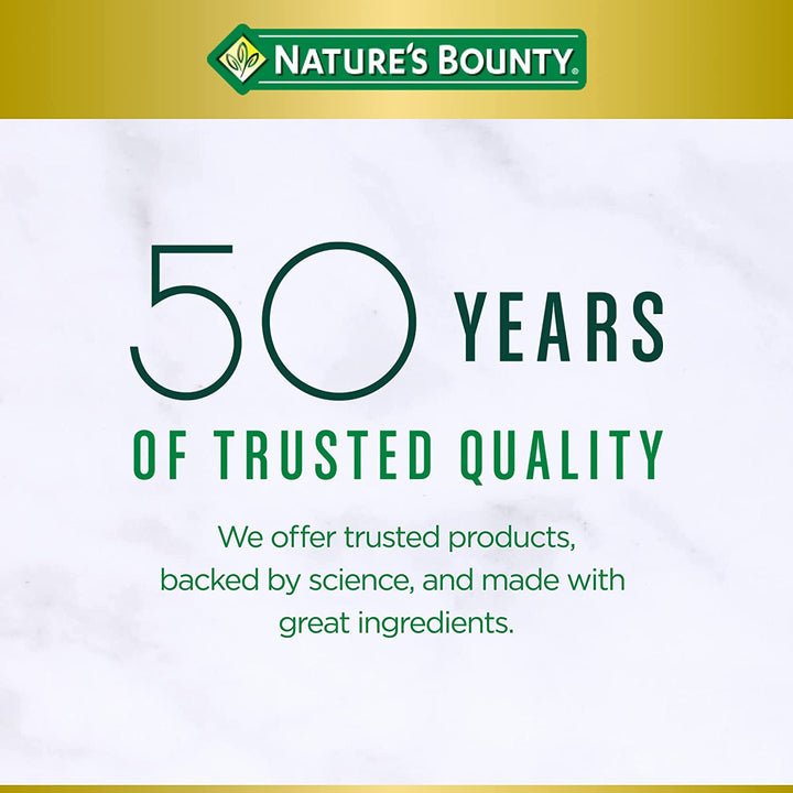 Nature'S Bounty Calcium Magnesium & Zinc Caplets- 100Count,.